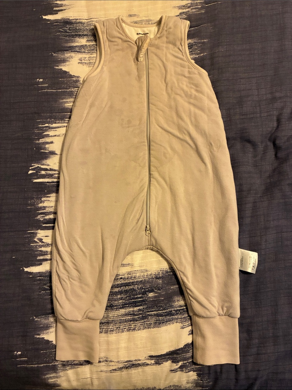 Neutral Walker Sleep Sack  - Cozy Gray Toddler Sleep Sack